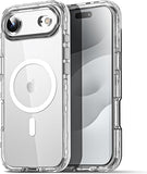 "Clear MagSafe Case for iPhone – Transparent Shockproof Back Cover by Printme"